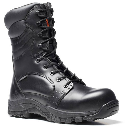 Leg Waterproof Safety Boots With Side Zip